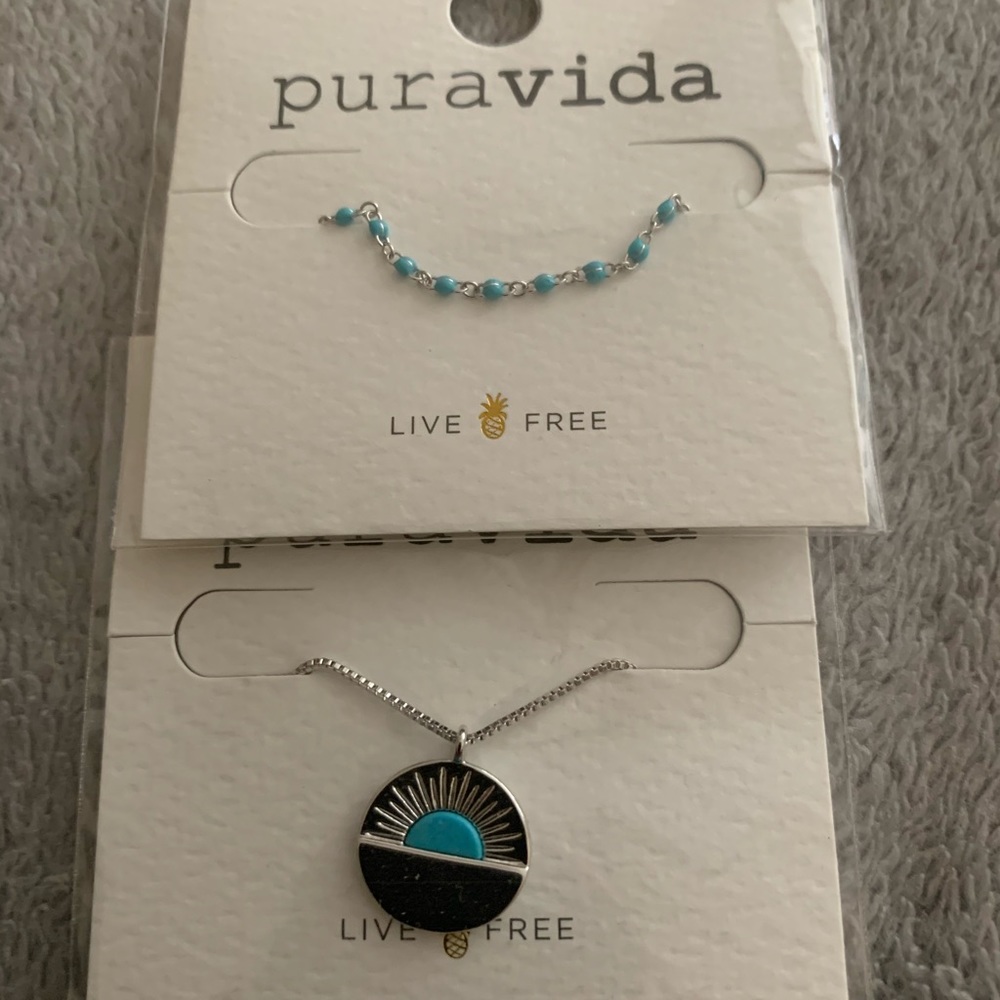 Choker and necklace